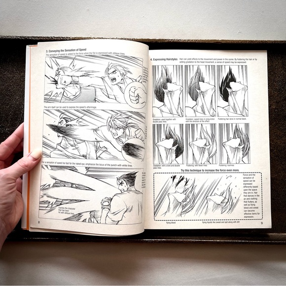 BOOK • “How to Draw Manga: Illustrating Battles” • - Picture 3 of 11